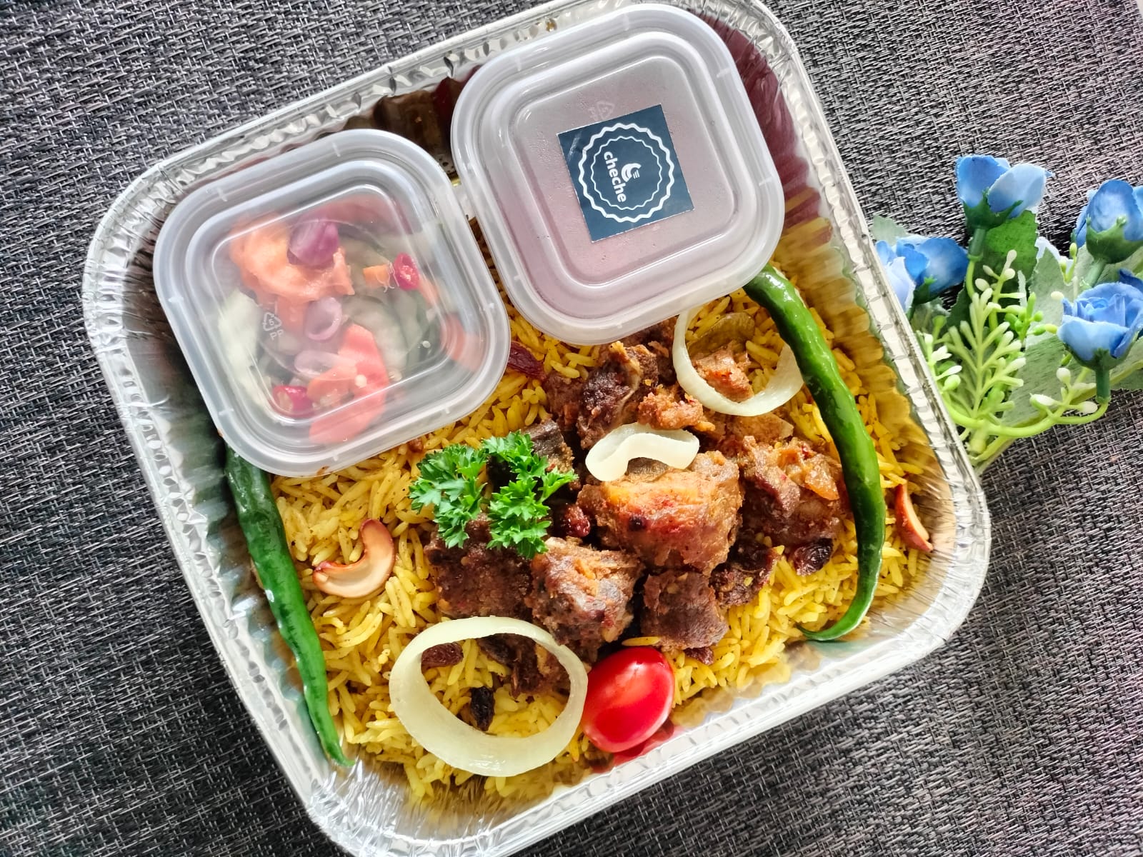 Paket Nasi Kebuli Kambing (2 Orang)