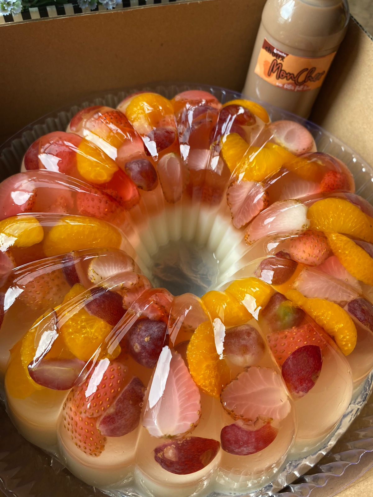 Hampers Pudding Buah - Kemasan Dus Mika