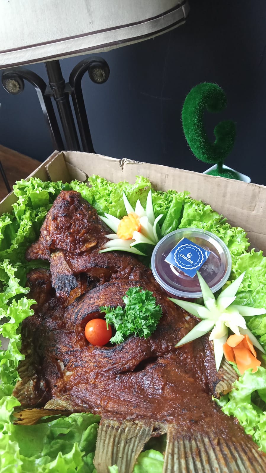 Hampers Gurame Bakar - Kemasan Dus Mika